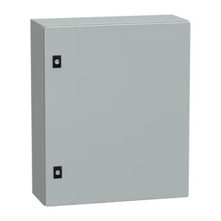 Spacial CRN einfache Tür ohne Montageplatte, H600xW500xD200 IP66 IK10 RAL7035