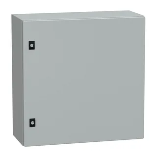 Spacial CRN einfache Tür ohne Montageplatte, H600xW600xD250 IP66 IK10 RAL7035