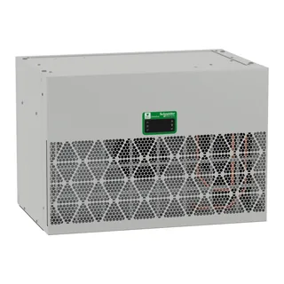 Schneider Electric NSYCU1K5RDG – Dachaufbau-Kühlgerät, vernetzt, Climasys CU, 1k5W, 230V, 50…