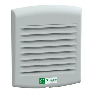 Schneider Electric NSYCVF38M230PF – ClimaSys-Lüfter IP54, 38m³/h, 230V, mit Ausgangsgitter und …