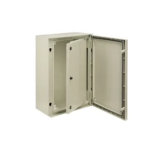 Schneider Electric NSYPAP86G – Umkehrbare Innentür, Polyester, 2 Schlösser, Raster für PLM…