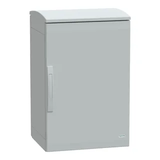 Polyestergehäuse bodenst. Vers.PLAT oben offen m. Abdeckung 750x500x420 IP44