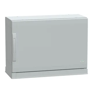 Polyestergehäuse, PLAZ m. Sockelrahmen, offener Boden, 500x750x320 IP54
