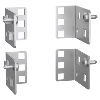 Schneider Electric NSYRC1U – PanelSeT SF/SM 1 HE/3 HE-Halterungen, Verpackungseinheit: 4…