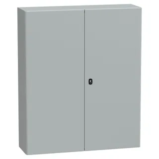 Schneider Electric NSYS3D121030DP – PanelSeT S3D db Volltür m. Montageplatte H1200xB1000xT300 I…