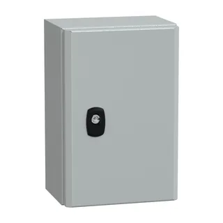 PanelSeT S3D Volltür ohne Montageplatte H300xB200xT150 IP66 IK10 RAL7035.