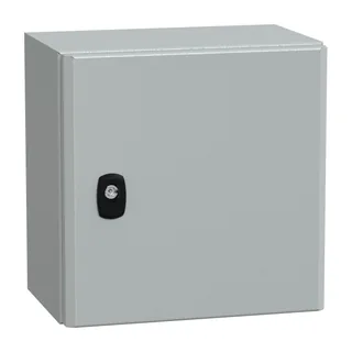 PanelSeT S3D Volltür ohne Montageplatte H300xB300xT200 IP66 IK10 RAL7035.