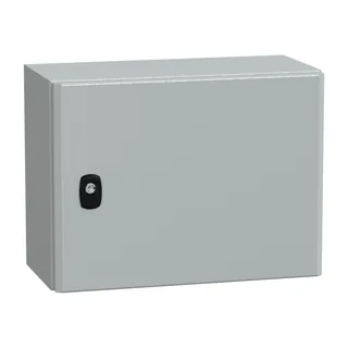 PanelSeT S3D Volltür ohne Montageplatte H300xB400xT200 IP66 IK10 RAL7035.