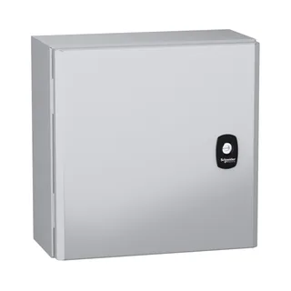 Schneider Electric NSYS3DC3315 – Wandgehäuse Stahl, PanelSeT S3DC, Einfache Tür, ohne Unterb…