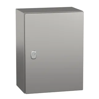 Schneider Electric NSYS3X4320H – PanelSeT S3X Edelstahl 316L, Scotch Brite®-Oberfläche, H400…