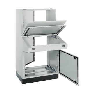 Schneider Electric NSYSDF128 – PanelSeT-SD-Steuerpult mit Konsole, H1400xB1200xT845, IP55