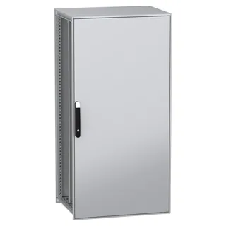 Standgehäuse, elektrisch, PanelSeT SFN, aus dekarbonisiertem Stahl, mit Montageplatte, montiert, 1600x800x600mm, IP55