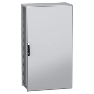 Standgehäuse, elektrisch, PanelSeT SFN, aus dekarbonisiertem Stahl, mit Montageplatte, montiert, 1800x1000x500mm, IP55