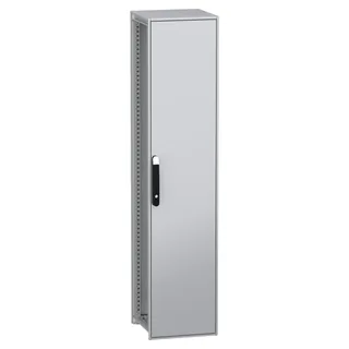 Standgehäuse, elektrisch, PanelSeT SFN, aus dekarbonisiertem Stahl, ohne Montageplatte, montiert, 1800x400x400mm, IP55