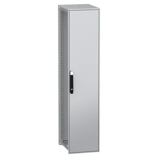 Standgehäuse, elektrisch, PanelSeT SFN, aus dekarbonisiertem Stahl, ohne Montageplatte, montiert, 1800x400x500mm, IP55