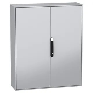 Schneider Electric NSYSM1210302DP – PanelSeT SM-Monobloc-Standschrank mit Montageplatte, 1200x1…