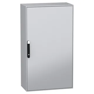 Schneider Electric NSYSM14840P – PanelSeT SM-Monobloc-Standschrank mit Montageplatte, 1400x8…