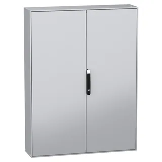 Schneider Electric NSYSM1612402DP – PanelSeT SM-Monobloc-Standschrank mit Montageplatte, 1600x1…