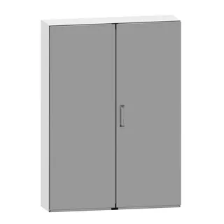 Schneider Electric NSYSMX201250 – SMX-304L-Monoblock-Edelstahlgehäuse, H2000xB1200xT500mm,Sco…