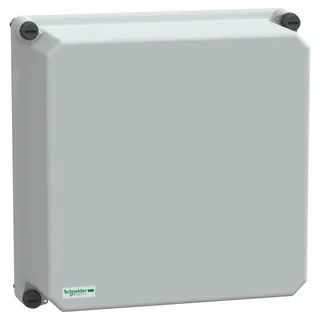 Schneider Electric NSYTPLSC2727AG – Undurchsichtige Polykarbonatabdeckung 27x27x9,5 cm