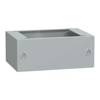 Glasfaserverst. Polyester-Sockel f. Geh. PLA(T) 54 Frontöff.ng IP44-IK10 RAL7035