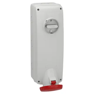 Schneider Electric PKB63P535 – Wandsteckdose verriegelt, 63A, 3p+N+E, 380-415 V AC, IP65