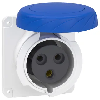 Schneider Electric PKF32G723 – CEE Anbausteckdose, Schraubklemmen, 32A, 2p+E, 200-250 V AC