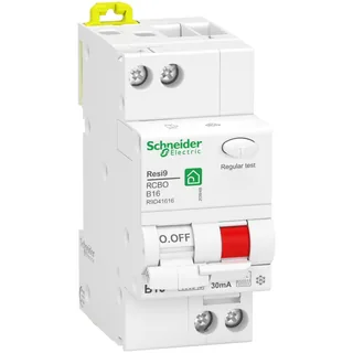FI/LS-Schalter Resi9 1P+N, 16A, B-Char., 30mA, Typ F, 6kA