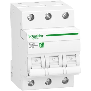 Leitungsschutzschalter Resi9 3P, 63A, B Charakteristik, 6kA
