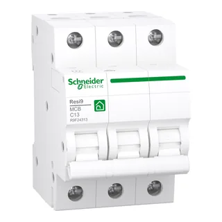 Leitungsschutzschalter Resi9 3P, 13A, C Charakteristik, 6kA
