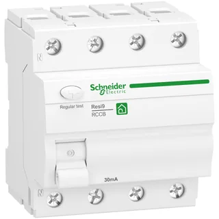 Fehlerstrom-Schutzschalter Resi9, 4P, 63A, 30mA, Typ A