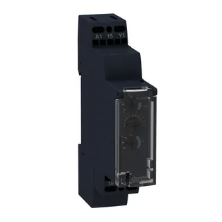 Zeitrelais 8 Funktionen, 0,1 s-10 h, Relais 1 W, 24 VDC/24-240VAC
