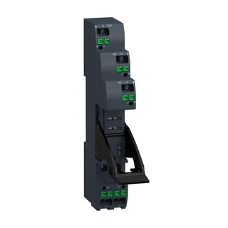 Push-In Sockel für RXG1-Relais, getrennte Kontakt-Anordnung, 10A, 250V