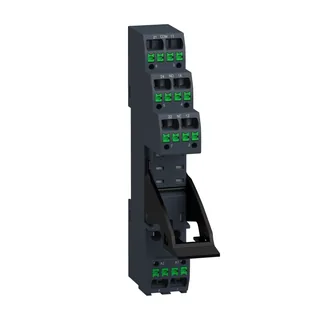 Push-In Sockel für RXG2-Relais, getrennte Kontakt-Anordnung, 5A, 250V