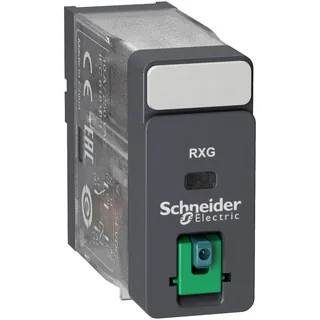 Steckb. Interface-Relais RXG, 1 W, 10 A, 24 VDC, ohne LED, mit Prüftaste