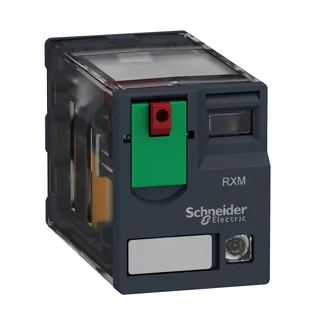 Schneider Electric RXM4GB2E7 – Miniaturrelais RXM, 4 W, 3 A, Niedrigpegel, 48 VAC, LED