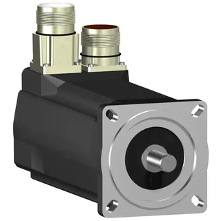 AC-Servomotor, 70mm, 2,94Nm, 3Stacks, glatte Welle, SinCos Singleturn128, M23/M23 gerade, IP54/IP65