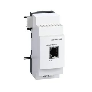 Schneider Electric SR3NET01BD – Kommunikationsmodul, Zelio Logic, Ethernet, Modbus TCP, RJ45