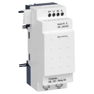 Digitales Ein-/Ausgangsmodul, Zelio Logic, 6 E/A, 100 bis 240 VAC, Relaisausgänge