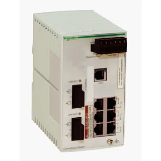 Schneider Electric TCSESB083F2CU0 – ConneXium Basic Managed Switch -  6 Ports für Kuper (6TX 10…