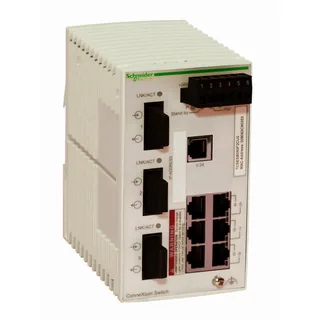 Schneider Electric TCSESB093F2CU0 – ConneXium Basic Managed Switch -  6 Ports für Kuper (6TX 10…