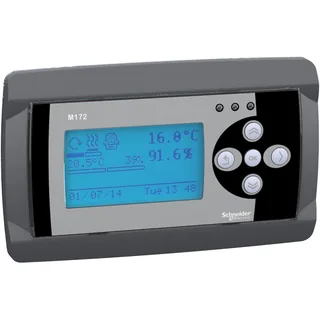 Schneider Electric TM172DGRP – Bedienterminal, Modicon M172, LCD Display, beleuchtet, Uhr,…