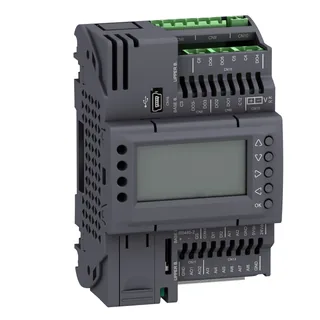 Schneider Electric TM172ODM18R – SPS-Steuerung, Modicon M172 Optimized, Display, 18 E/A, Eth…
