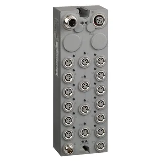 Schneider Electric TM7BDM16B – Erweiterungsblock, TM7, IP67, 16 DE/DA, 24V DC, 0,5A, M8-St…