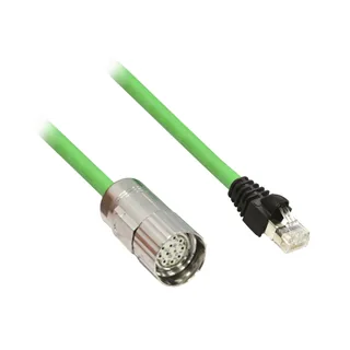 Schneider Electric VW3E2094R200 – Encoderkabel für PacDrive 3, SH3/MH3, M23-Stecker / RJ45, 2…