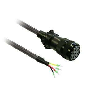 Schneider Electric VW3M5D6AR30 – Motorkabel für Lexium BCH2-Servomotor an LXM28, 4x6,0mm² ge…