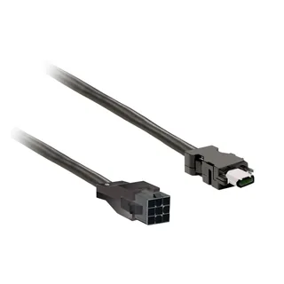 Schneider Electric VW3M8D1AR50 – Encoder-Kabel 5m geschirmt, Anschluss für BCH2.B/.D/.F, CN2…