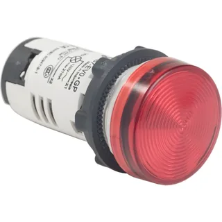 Leuchtmelder, Harmony XB7, Monoblock, Kunststoff, Ø22mm, rot, integrierte LED, 120V AC, Schraubklemme