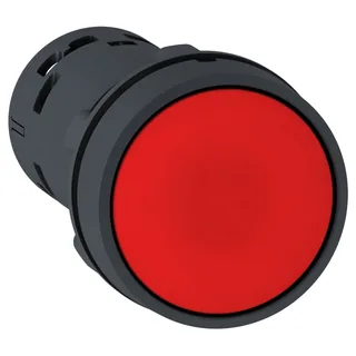 Drucktaster, Harmony XB7, Monoblock, Kunststoff, Ø22mm, rot, 1Ö, Schraubklemme