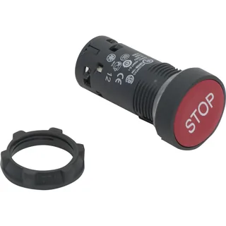 Drucktaster, Harmony XB7, Monoblock, Kunststoff, Ø22mm, rot, 1Ö, Schraubklemme, STOP